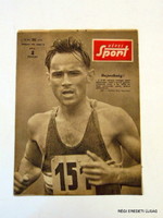 1956 május 15  /  KÉPES SPORT  /  SZÜLETÉSNAPRA RÉGI EREDETI ÚJSÁG Ssz.:  6820
