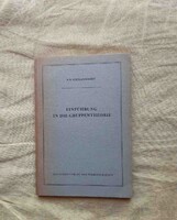P. S. Alexandroff: Einführung in die Gruppentheorie - német nyelvű matematika