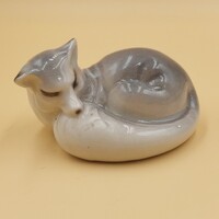 Retro  Porcelán farkas figura