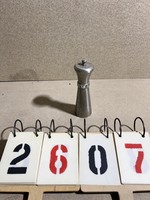 Régi fém bors/só örlő. 2607