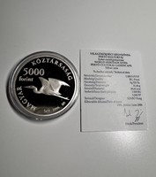 Fertői kultúrtáj 5000 Forint 2006 BU, Proof