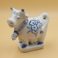 Őry Ferenc  Zsolnay  Boci, Tehén porcelán  figura