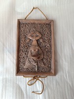 Végső leárazás! Kőfalvi Gyula Kerámia fali kép / fali dísz, keramikus munkája