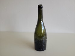 Régi sörösüveg Ágai Márton sörraktára K.K.Félegyháza kúpos aljú üveg 0,55 l Kiskunfélegyháza