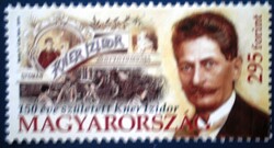 S5013 /  2010 Jeles Magyarok  - Kner Izidor bélyeg postatiszta