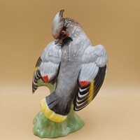 Ritka gyűjtői Hollóházi porcelán Madár figura