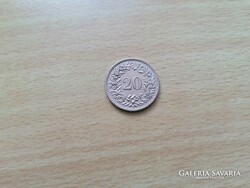 Svájc  20 Rappen 1920