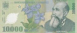 ROMÁNIA, 10.000 lei (2000) polimer VF