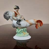 Herendi porcelán Kakas Marci figura