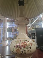 Zsolnay butterfly patterned lamp vase.