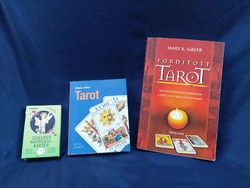 Tarot könyv 2db.Tarot kártya.