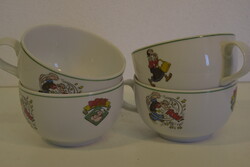 Popeye porcelán csészék A097