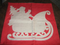 Gyönyörű téli hangulatú díszpárna