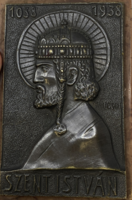 Maugsch Gyula:Szent István 1038-1938: bronz emlékplakett Szent István halálanák 900. évfordulójára