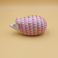 Hollóházi  porcelán sün figura