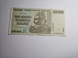 2008-as 500000 Dollár , Zimbabwe