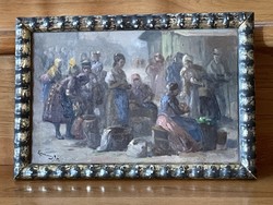 Piaci életkép- Egerváry P. Á.