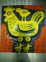 Iparművész fali csempe