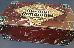 Antik Havanna Szivar Pléhdoboz