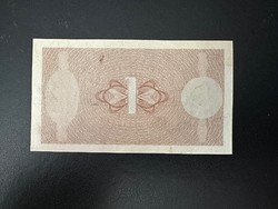1 pengő 1938.  Előoldali alapnyomat, hátoldali teljes nyomat!!  EF+!!  RITKA!!