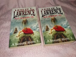2005. Leslie L. Lawrence - Szádhuk - A hosszú álom 1-2.. REGÉNY KÖNYV a képek szerint GESTA