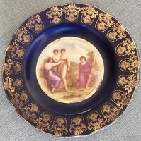 Altwien porcelán tányérka