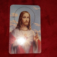 Szentkép, Jézus kártyanaptár 1997