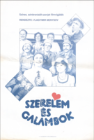 SZERELEM ÉS GALAMBOK !!! E R E D E T I 1984 !!! Mozi Film Plakát Poszter VG !!!