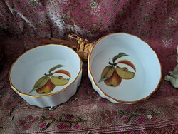 Royal Worcester Eversham porcelán tart - pite sütő forma