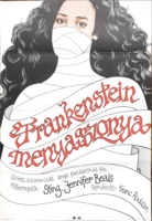 FRANKENSTEIN MENYASSZONYA !!! E R E D E T I 1984 !!! Mozi Film Plakát Poszter VG+ !!!
