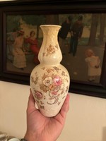 Gyönyörű angol fajansz váza