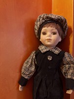 Porcelán fejű vintage baba