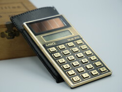 Ultra ritka retro napelemes számológép (MBO Solar SP10)