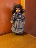 Porcelán fejű vintage baba