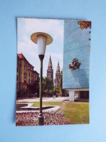 Képeslap (60) - Szeged - Korányi rakpart 1970-es évek - (Foto: Bakonyi Béla)