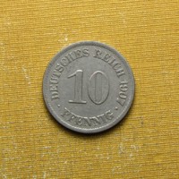 Németország 1907 A 10 pfennig