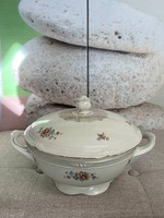 Zehscherzer Bavaria 60 Jahre Német Porcelán Leveses Tál A61