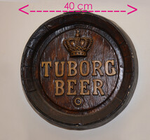 TUBORG BEER kerámia dísz