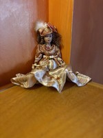 Különleges porcelán vintage baba