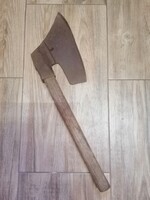 Antik, jelzett mészárszék bárd