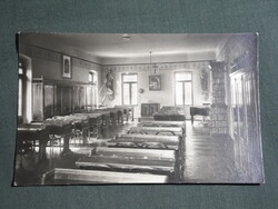 Képeslap,Pécs,Mi asszonyunk női kanonokrend,Tanítónőképző internátus nappali látkép,1940-