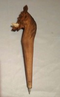 Handmade 18.5 cm Wooden Animal design Pencil from South Africa