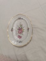 Hollóházi porcelan hajnalka mintas talka