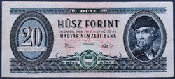20 Forint 1969, VF+.