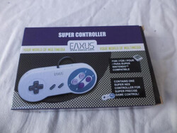 Eaxus Super Nintendo kontroller, dobozos, ÚJ (1310)