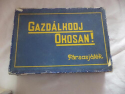Gazdálkodj okosan retro társas, legrégebbi. (1331)