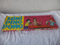 Mini Ping Pong, retro játék, Chemoplast (1087)