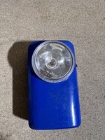 Retró kék zseblámpa. 2801