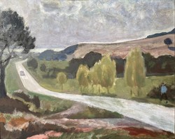 Jenő Szervánszky - Lake Balaton landscape