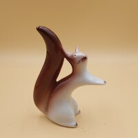 Retro  porcelán Mókus figura